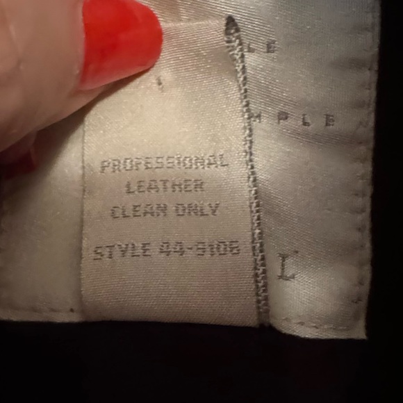 Vintage J Jill chocolate brown suede jacket. Size L - Picture 6 of 8